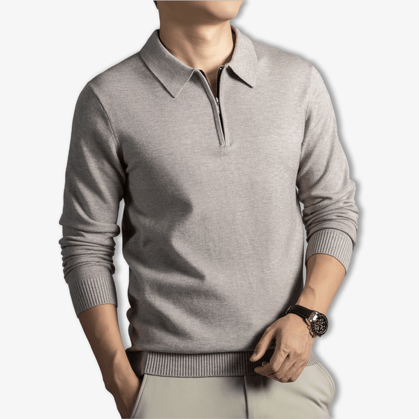 Cesare Half - Zip Sweater - Lumérisa