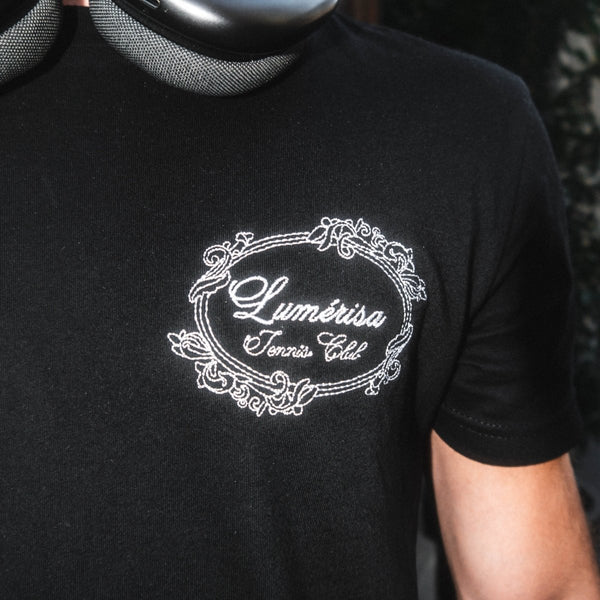 Tennis Club Shirt Black - Lumérisa