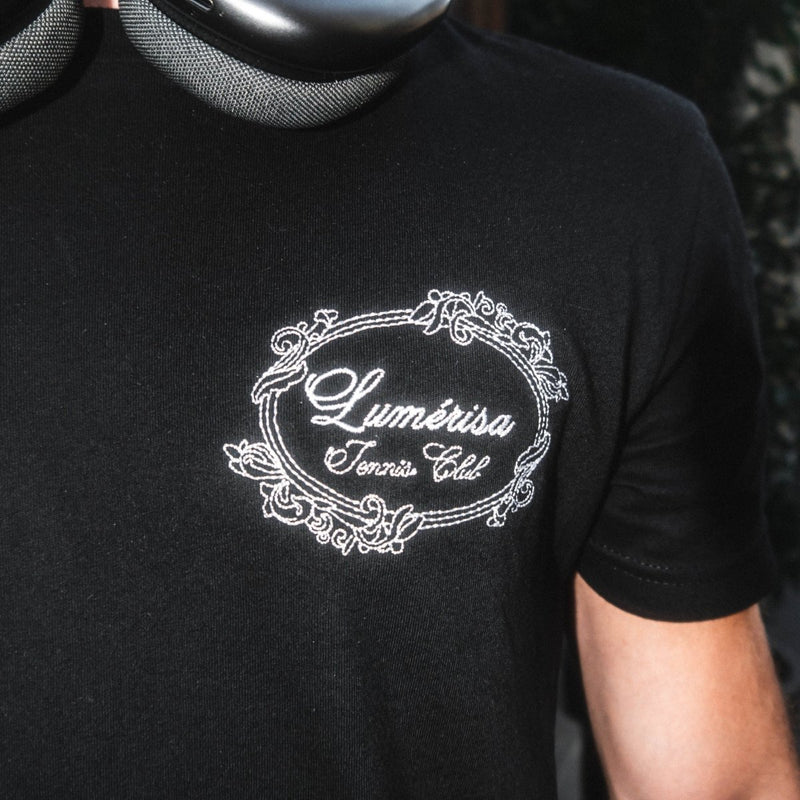 Tennis Club Shirt Black - Lumérisa