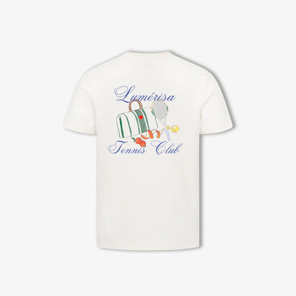 Tennis Club Shirt White - Lumérisa