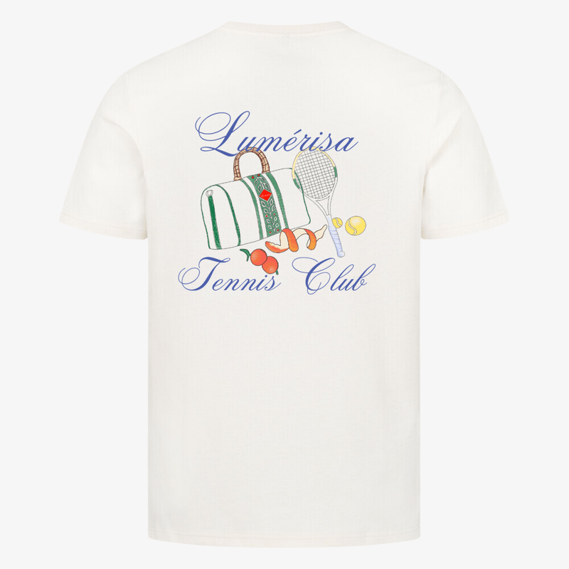 Tennis Club Shirt White - Lumérisa